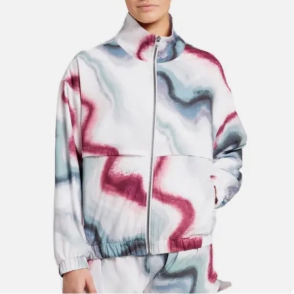 CALIA | Carrie Underwood Jacket Full Zip Lined Airbrush Multicolor - Picture 1 of 6